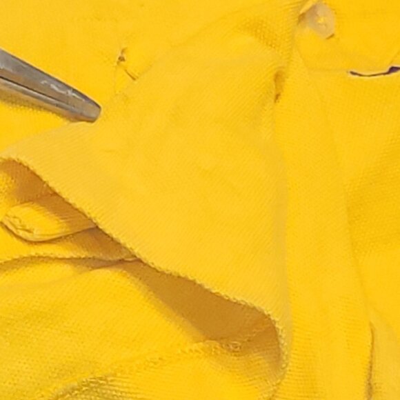 Polo Ralph Lauren Gold Polo Shirt Mens XL Purple Embroidered Logo - Picture 11 of 15